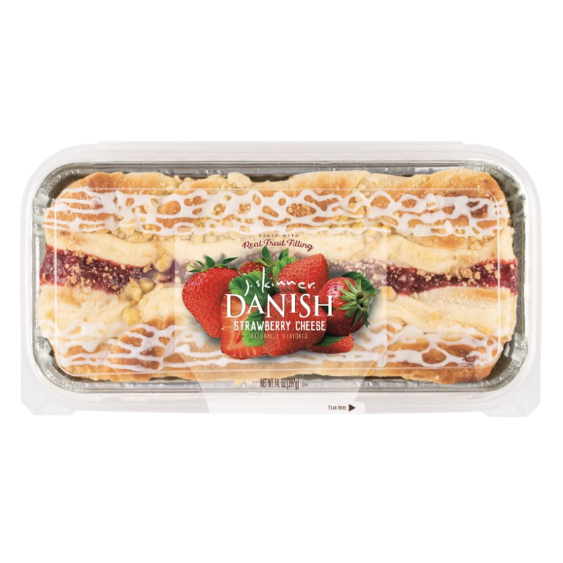 J. Skinner Strawberry Cheese Danish - 14oz