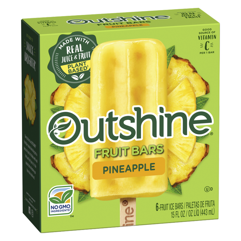 Outshine Pineapple Frozen Fruit Bars, 6ct.