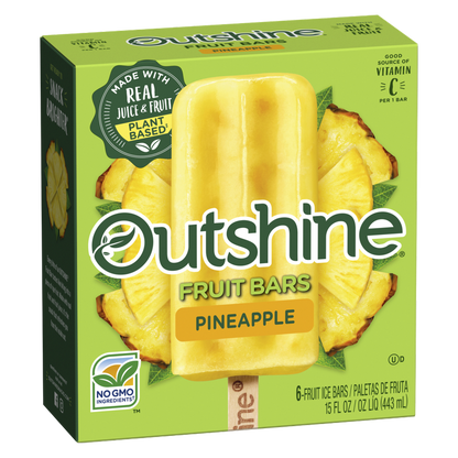 Outshine Pineapple Frozen Fruit Bars, 6ct.