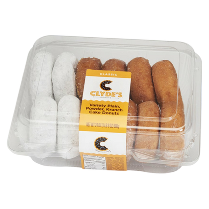 Clyde's Assorted Cake Donuts - 12ct