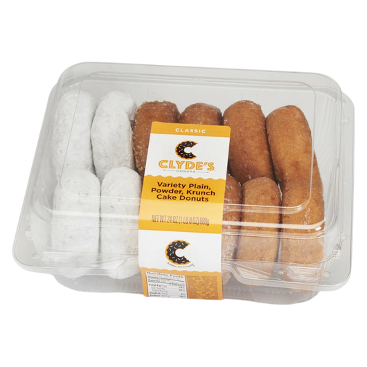 Clyde's Assorted Cake Donuts - 12ct