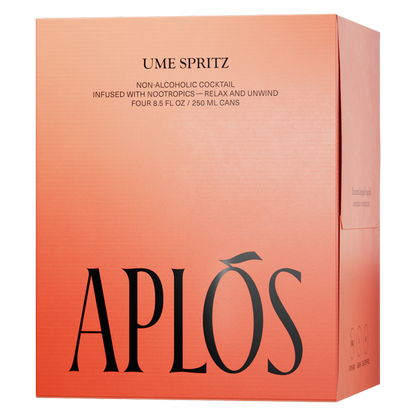 Aplós Ume Spritz Functional Non-Alc Cocktail 4pk 8.5oz Can