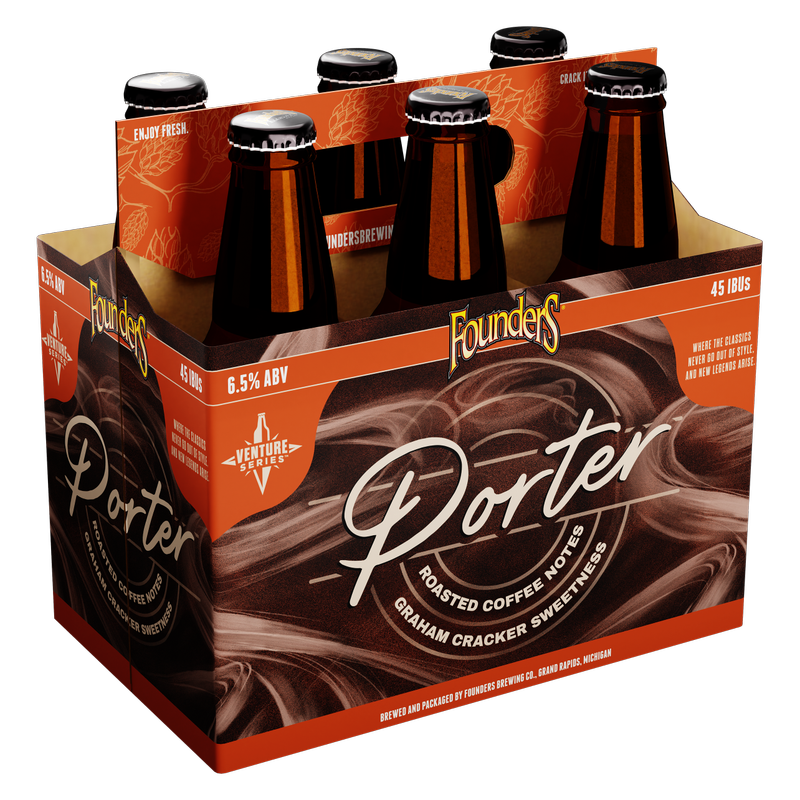 Founders Brewing Porter 6pk 12oz Btl
