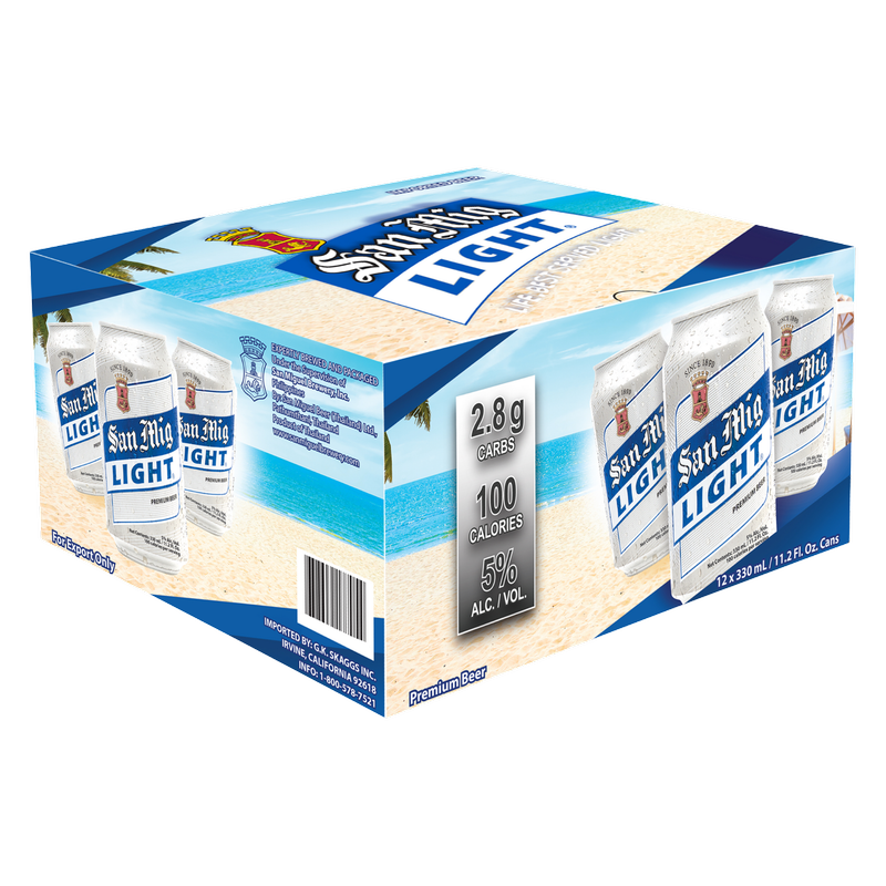 San Miguel Light 12pk 11.2oz Can