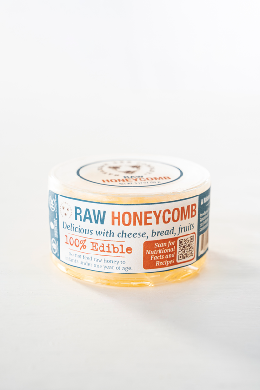 Savannah Bee Raw Picnic Honeycomb 3.17oz