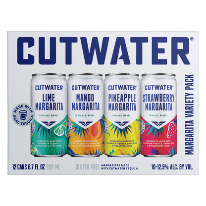 Cutwater Margarita Variety 12pk 200ml Can 10-12% ABV