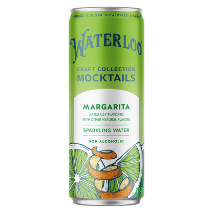 Waterloo Margarita Sparkling Water 6pk 12oz Can