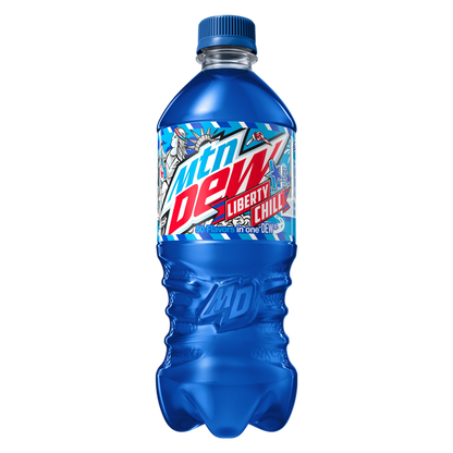 Mtn Dew Liberty Chill Soda 50 Flavors In One DEW 20oz Btl