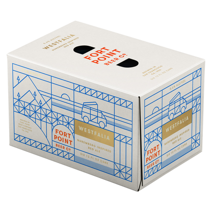 Fort Point Westfalia Red 6pk 12oz Can 5.6% ABV