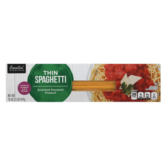 Essential Everyday Thin Spaghetti, 16oz.