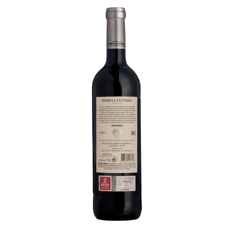 Sierra Cantabria Crianza 750ml
