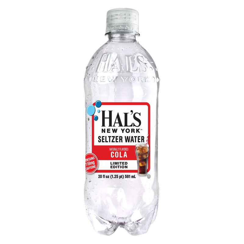 Hal's Cola Seltzer 20oz Btl
