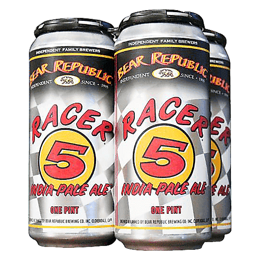 Bear Republic Racer 5 IPA 4pk 16oz Can