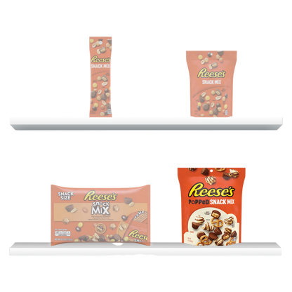 REESE'S Popped Snack Mix Pouch, 8 oz