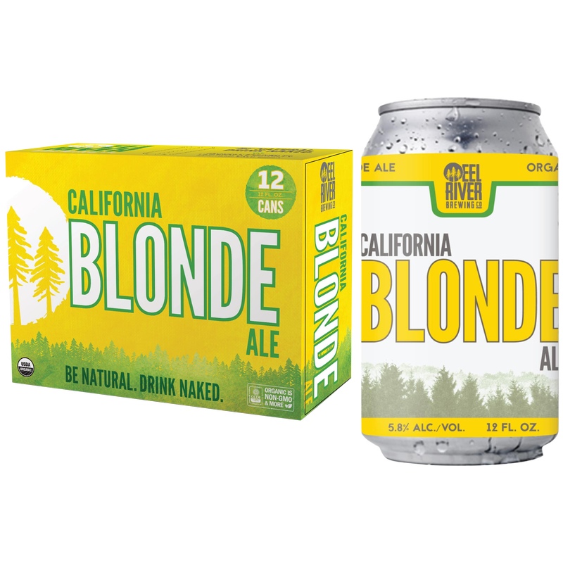 Eel River Brewing Organic Blonde Ale (12PKC 12 OZ)