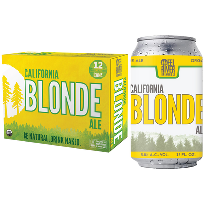 Eel River Brewing Organic Blonde Ale (12PKC 12 OZ)