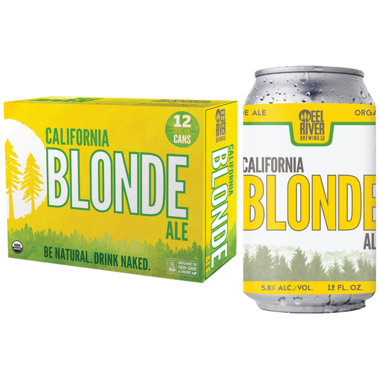 Eel River Brewing Organic Blonde Ale (12PKC 12 OZ)