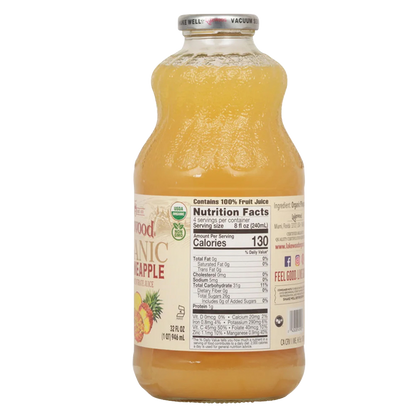 Lakewood Pure Pineapple Juice 32oz Btl
