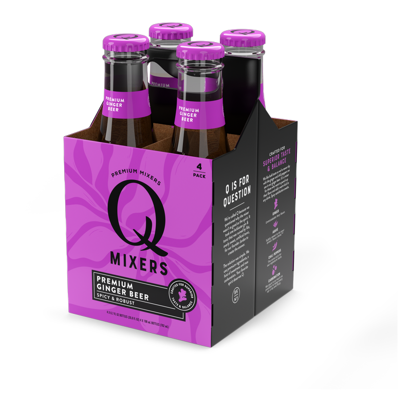 Q Mixers Ginger Beer 4pk 6.7oz Btl