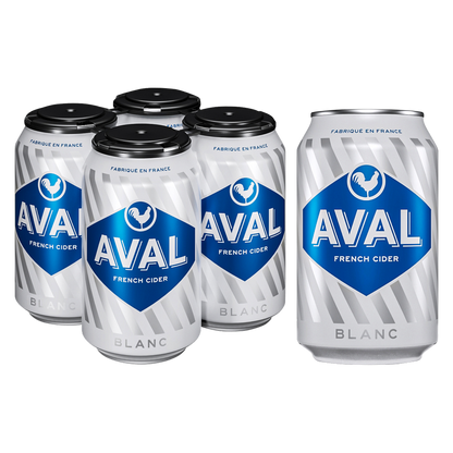 Aval Cider Blanc 4pk 11.2oz Can 5.0% ABV