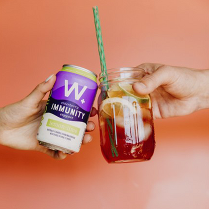 Wellers Elderberry Lemon-Lime Sparkling Immunity 12oz Can