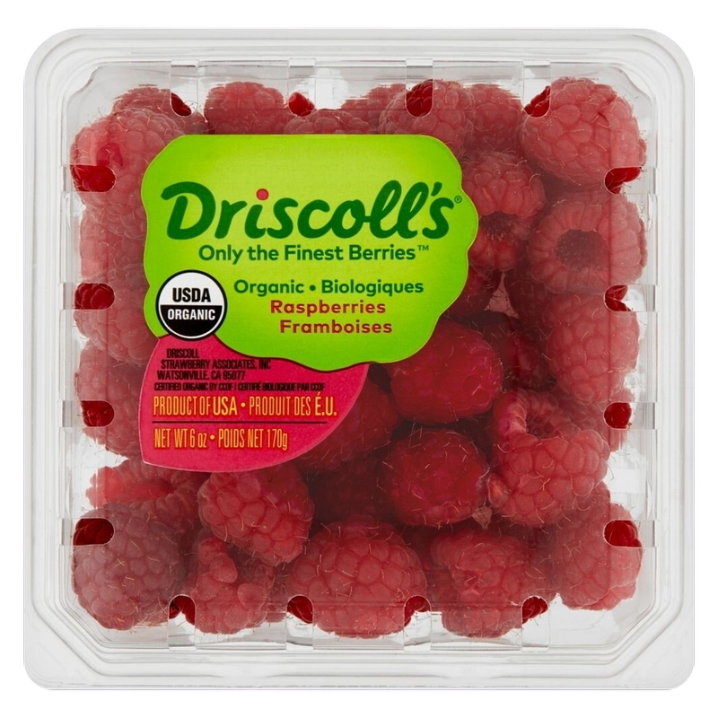 Organic Raspberries - 6oz