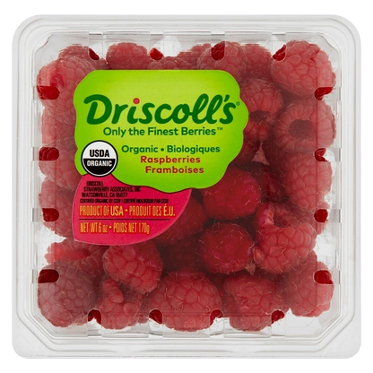 Organic Raspberries - 6oz