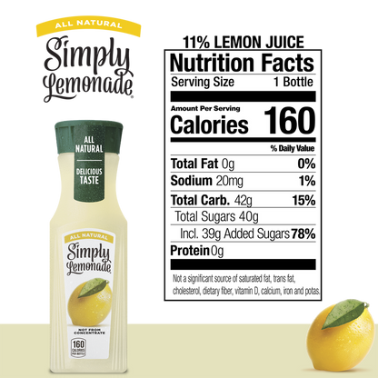 Simply Lemonade 11.5 oz