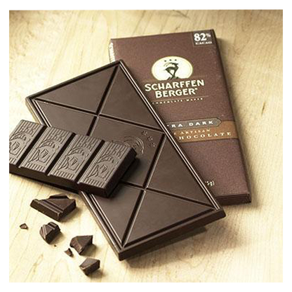 Scharffen Berger 82% Extra Dark Chocolate Bar 3oz