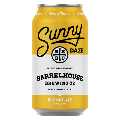 Barrelhouse Brewing Sunny Daze Blonde Ale 6pk 12oz Can
