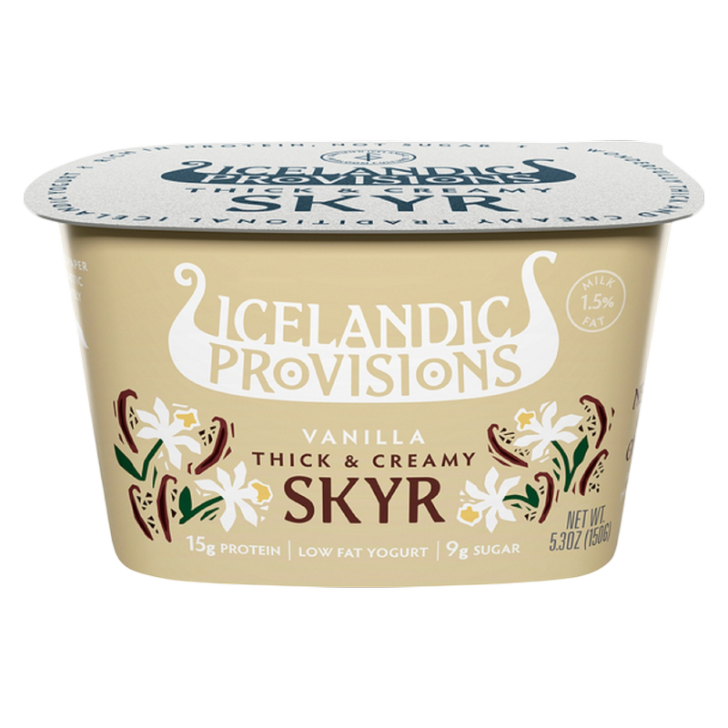 Icelandic Provisions Vanilla Skyr Yogurt - 5.3oz