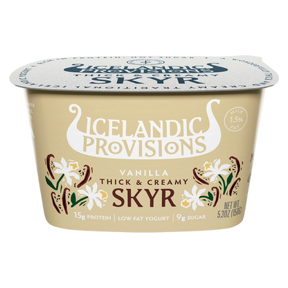 Icelandic Provisions Vanilla Skyr Yogurt - 5.3oz