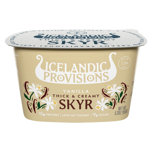 Icelandic Provisions Vanilla Skyr Yogurt - 5.3oz