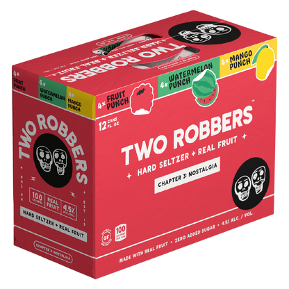Two Robbers Fruit Punch Variety 12pk 12oz Can 4.5% ABV