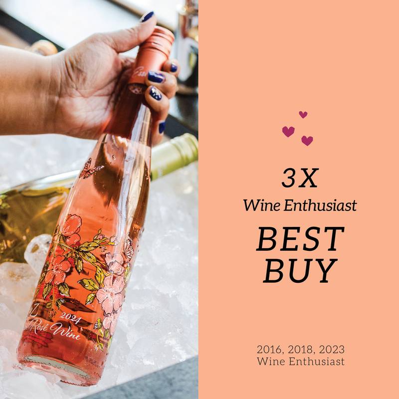 A to Z Wineworks Oregon Rosé Wine, 750 mL Bottle