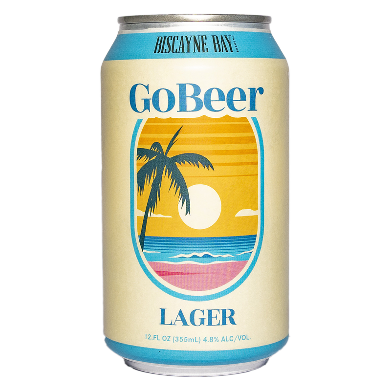 GoBeer Lager 6pk 12oz Can 4.8% ABV