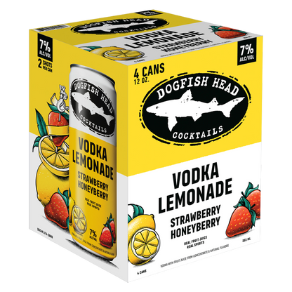 Strawberry Honeyberry Vodka Lemonade Cocktail