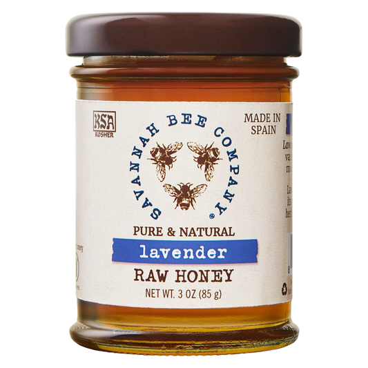 Savannah Bee Company Lavender Honey 3oz Mini Jar