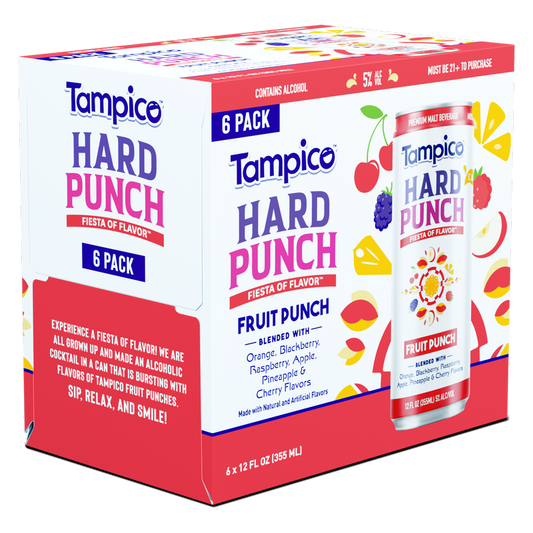 TAMPICO HARD FRUIT PUNCH 6PKC