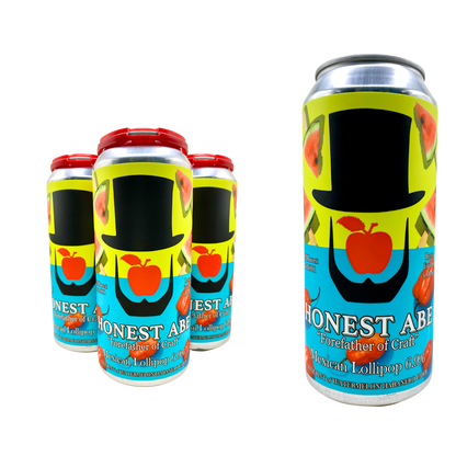 Honest Abe Mexican Lollipop Watermelon Habanero Hard Cider 4pk 16oz Can 6.9% ABV