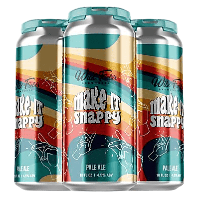 Wild Fields Brewhouse Seasonal Pale Ale - Make It Snappy 4pk 16oz Can