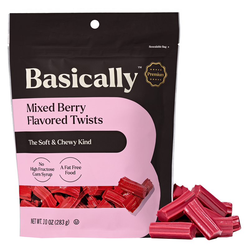 Basically Premium Mixed Berry Twists 10 oz