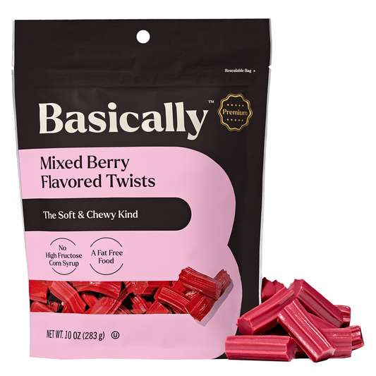 Basically Premium Mixed Berry Twists 10 oz