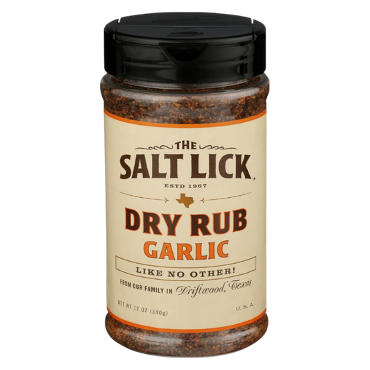Salt Lick BBQ Garlic Dry Rub  12 oz