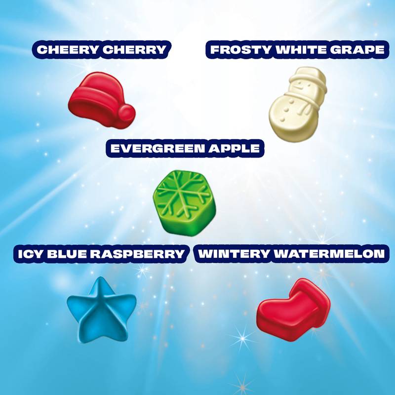 LIFE SAVERS Gummies Holiday Shapes Stocking Stuffers, 2 oz