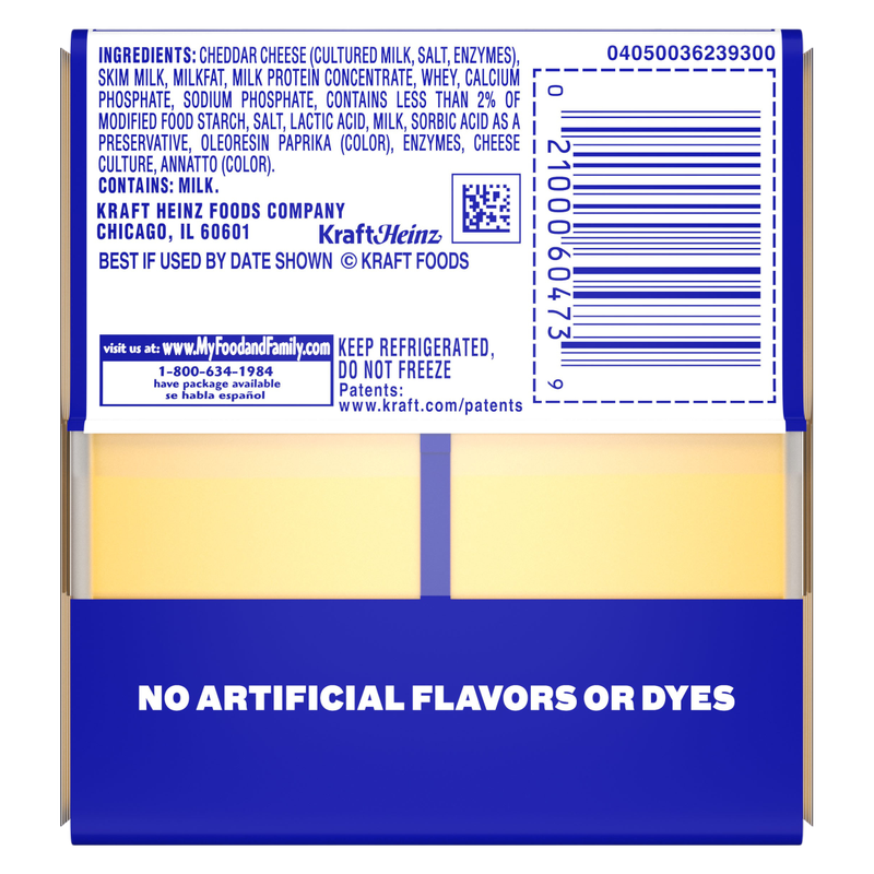 Kraft Singles American Cheese Slices - 12ct/8oz