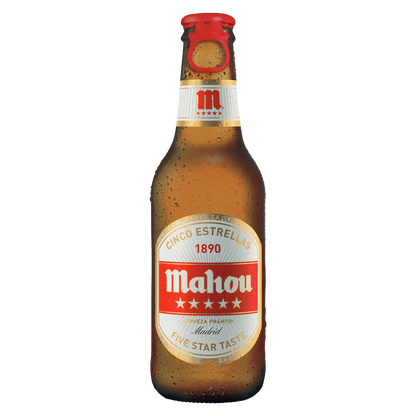 Mahou Cinco Estrellas 12pk 8.4oz Btl 5.5% ABV
