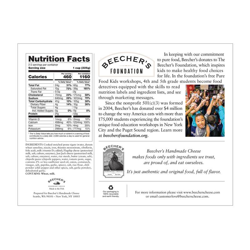 "World's Best" Mac & Cheese Beecher's Handmade Cheese, Frozen, 20oz