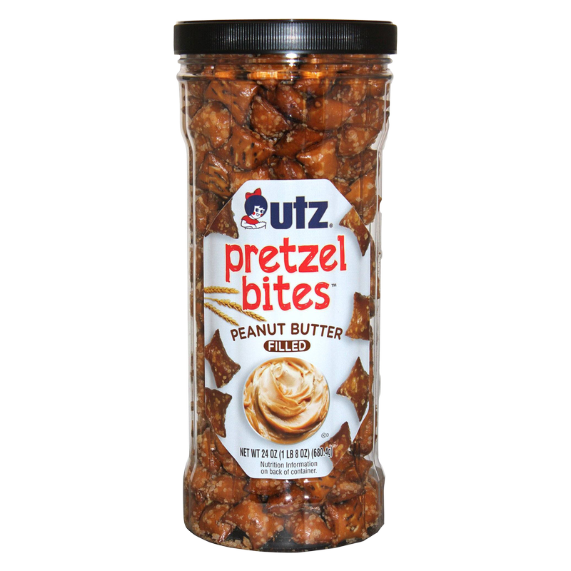 Utz Peanut Butter Filled Pretzel Bites 24oz