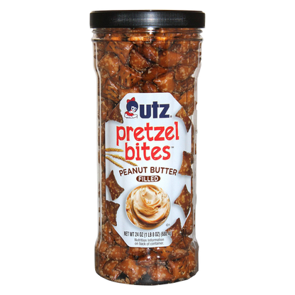 Utz Peanut Butter Filled Pretzel Bites 24oz